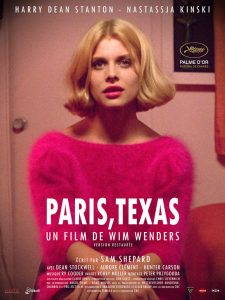 Imagem do filme “Paris, Texas”, primeiro filme da Programação 2017.2 do Cine Freud.